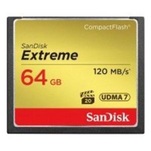 Karta pamici SanDisk CF 64GB Extreme UDMA 120MB/s - 2827668850