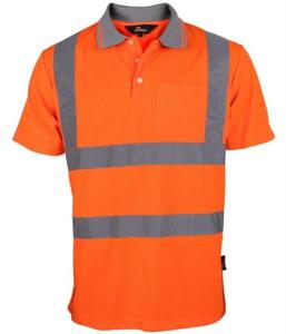 KOSZULKA ROBOCZA POLO ODBLASKOWA VWPS03-B BETA - POMARACZOWY FLUO - 2836824524