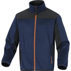 BLUZA ROBOCZA SOFTSHELL BEAVER DELTAPLUS - GRANATOWO-POMARACZOWY - 2855541208