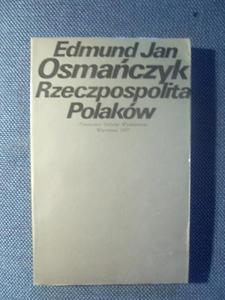 Edmund Jan Osmaczyk RZECZPOSPOLITA POLAKW [antykwariat] - 2834459158