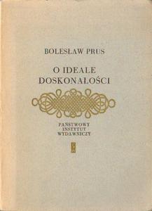 O IDEALE DOSKONAOCI Bolesaw Prus [antykwariat] - 2861021608