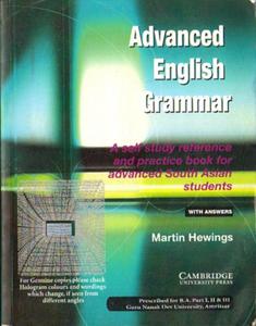 ADVANCED ENGLISH GRAMMAR Martin Hewings [antykwariat] - 2861021818