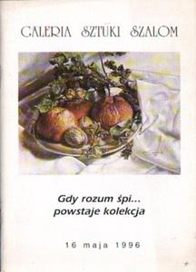 GDY ROZUM PI.... POWSTAJE KOLEKCJA [antykwariat] - 2861022606