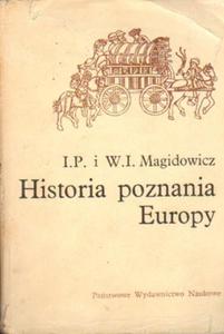 HISTORIA POZNANIA EUROPY I.P. i W.I. Magidowicz [antykwariat] - 2867022516