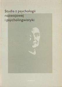 STUDIA Z PSYCHOLOGII ROZWOJOWEJ I PSYCHOLINGWISTYKI [antykwariat] - 2868512184