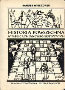 HISTORIA POWSZECHNA W TABLICACH SYNCHRONISTYCZNYCH Janusz Wieczorek - 2872112934