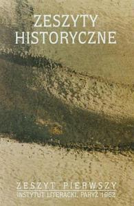 ZESZYTY HISTORYCZNE. ZESZYT PIERWSZY (1962) - 2870965402