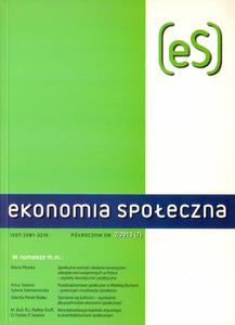 EKONOMIA SPOECZNA. PӣROCZNIK NR 2-2013 (7) - 2880833518