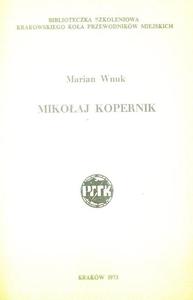 Marian Wnuk MIKOAJ KOPERNIK [antykwariat] - 2834459329