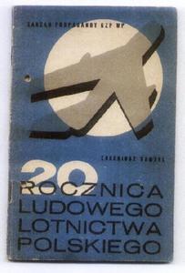 Eugeniusz Samsel 20 ROCZNICA LUDOWEGO LOTNICTWA POLSKIEGO [antykwariat] - 2834459530