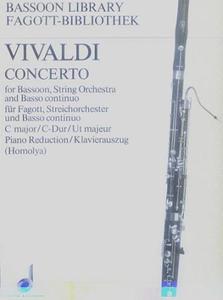 Antonio Vivaldi CONCERTO C-DUR FOR BASSOON, STRING ORCHESTRA AND BASSO CONTINUO [antykwariat] - 2834459916