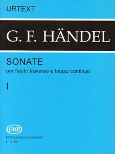 George Frideric Handel SONATE PER FLAUTO TRAVERSO E BASSO CONTINUO VOL. 1 [antykwariat] - 2834459918