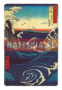 WIRY W NARUTO W PROWINCJI AWA Utagawa Hiroshige [pocztwka-077] - 2868129279