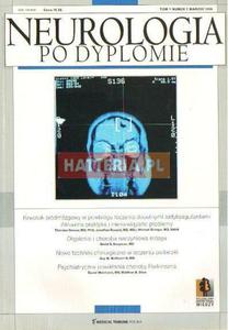 NEUROLOGIA PO DYPLOMIE. TOM 1 NR 2. MARZEC 2006 [antykwariat] - 2834460285