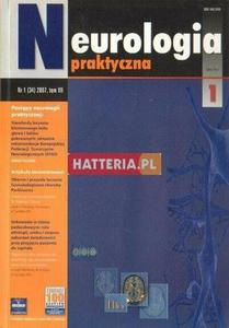 NEUROLOGIA PRAKTYCZNA. NR 1 (34) 2007. TOM 7 [antykwariat]