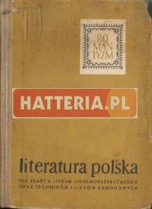 LITERATURA POLSKA OKRESU ROMANTYZMU [antykwariat] - 2877363662