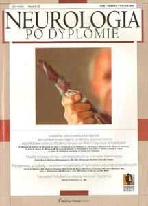 NEUROLOGIA PO DYPLOMIE. TOM 1 NR 1. STYCZE 2006 [antykwariat]