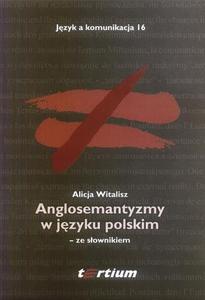 ANGLOSEMANTYZMY W JZYKU POLSKIM ZE SOWNIKIEM - 2832180168