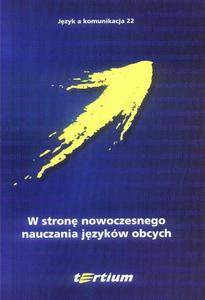 W STRON NOWOCZESNEGO NAUCZANIA JZYKW OBCYCH - 2832180193