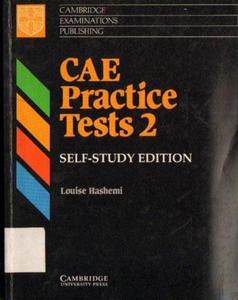 Louise Hashemi CAE PRACTICE TESTS 2. SELF-STUDY EDITION [antykwariat] - 2861021802