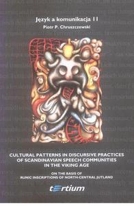 CULTURAL PATTERNS IN DISCURSIVE PRACTICES OF SCANDINAVIAN SPEECH COMMUNITIES IN THE VIKING AGE - 2861022417