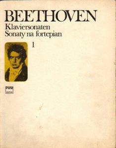 Ludwig van Beethoven SONATY NA FORTEPIAN. CZʦ 1 [antykwariat]