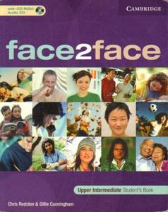 Chris Redston, Gillie Cunningham FACE2FACE. UPPER INTERMEDIATE. STUDENT'S BOOK [antykwariat] - 2839150135
