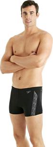 Szorty mskie Endurance+ Monogram Aquashort Speedo (czarno-szare) / Tanie RATY