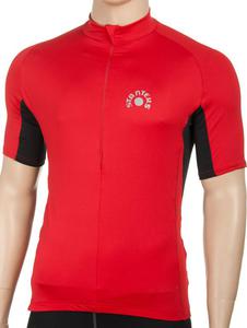 Koszulka rowerowa mska krtki rkaw SR0035 Stanteks (czerwono-czarna) / GWARANCJA 12 MSC. - 2822245758