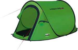 Namiot 2-osobowy samorozkadajcy si Vision 2 High Peak (zielony) / GWARANCJA 24 MSC. / Tanie RATY - 2850306876