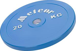 Obcienie eliwne olimpijskie ogumowane 20kg 50mm Meteor / Tanie RATY - 2822248022