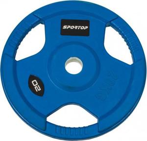 Obcienie olimpijskie eliwne ogumowane 20kg 51mm Sportop / Tanie RATY - 2822248545