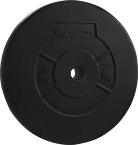 Obcienie bitumiczne 20kg 29mm Platinum Fitness - 2822250596