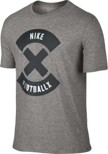 Koszulka T-shirt Football X Logo Nike (szary) - 2838078603