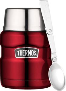 Termos obiadowy z yk 470ml King Thermos (czerwony) / Tanie RATY / DOSTAWA GRATIS !!! - 2838698194