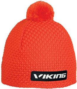 Czapka z pomponem Windstopper Viking (czerwona) - 2843102984