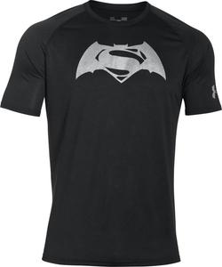 Koszulka treningowa Superman VS Batman SS Under Armour (czarna) / Tanie RATY - 2845152127