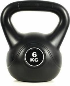 Hantla kettlebell Black 6kg Easy Fitness - 2847430878