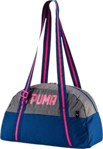 Torba fitnessowa Fundamentals Sports Bag 24L Puma (szaro-niebieska) / Tanie RATY - 2852220295