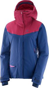 Kurtka narciarska damska Quest Snow Jacket Salomon (granatowo-rowa) / Tanie RATY / DOSTAWA GRATIS !!! - 2857592008