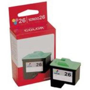 Zamiennik LEXMARK No 26 COLOR tri-color do OEM 10N0026E pasuje 10NX227E - 2823907252