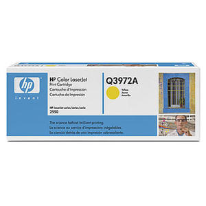 Oryginalny Toner HP Q3972A YELLOW toner do drukarki HP2550/2820aio/2840 toner 123A - 2823907320