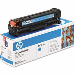 Oryginalny Toner HP CC531A CYAN toner do drukarki CP2025/CM2320 toner HP 304A - 2823907355