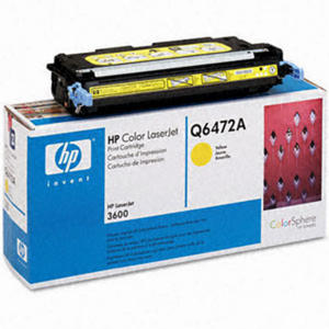 Orygina Toner HP Q6472A YELLOW toner HP 502A toner do drukarki HP 3600 - 2823907367