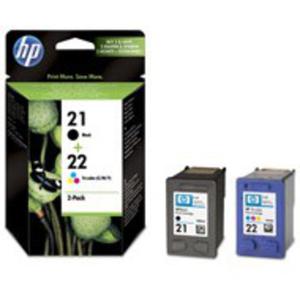 ORYGINA Zestaw HP SD367AE tusze HP21 + HP22 Combo Pack do drukarki D1560/D1320/F2280/F2290/J3680 - 2823907371