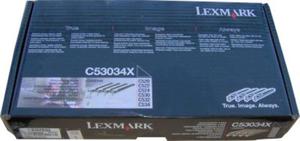 Oryginalny Zestaw Bbnw Lexmark 4-Pack C530/532/534N/DN/C522n/C524 oem C53034X - 2823907629