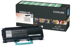 Oryginalny Toner LEXMARK E260, E360, E460 black toner oem E260A11E na 3,5K - 2823907697