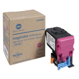 Oryginalny Toner Minolta Magicolor 4750 MAGENTA czerwony toner 6K oem A0X5350 toner TNP18M - 2823907721