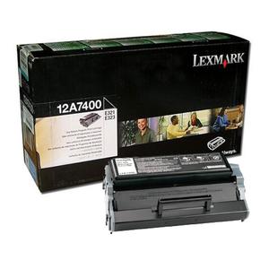 Oryginalny Toner Lexmark Optra E-321/323 do drukarki Optra E321/E323/E323N toner 12A7400 toner 3k - 2823907742