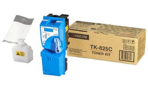 Oryginalny Toner Kyocera TK-825C do drukarki KM C2520KM C2520/KM C3225/KM C3232 oem 1T02FZCEU0 cyan TK825 - 2823907786